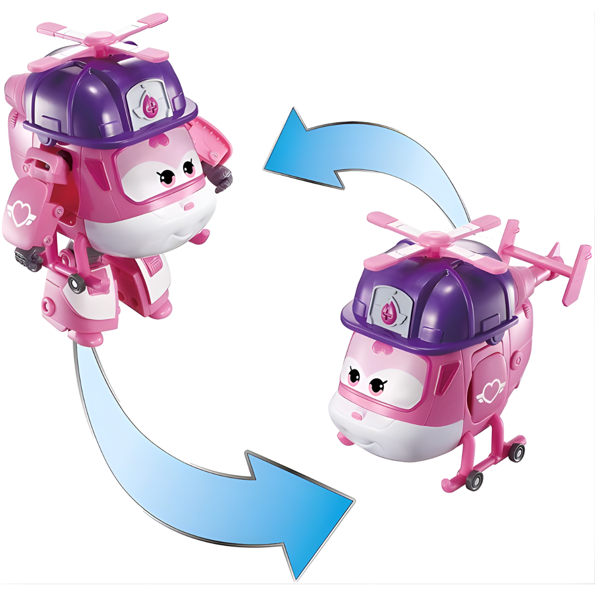 FIGURA DE ACCIÓN SUPER WINGS TRANSFORMABLE RESCUE DIZZY - 3