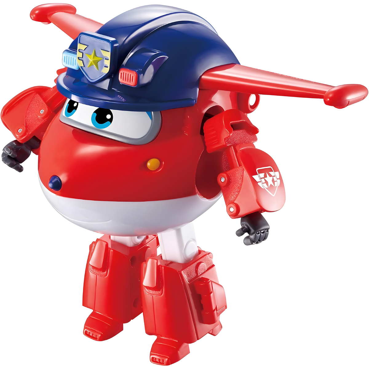 FIGURA DE ACCIÓN SUPER WINGS TRANSFORMABLE POLICÍA JETT - 2