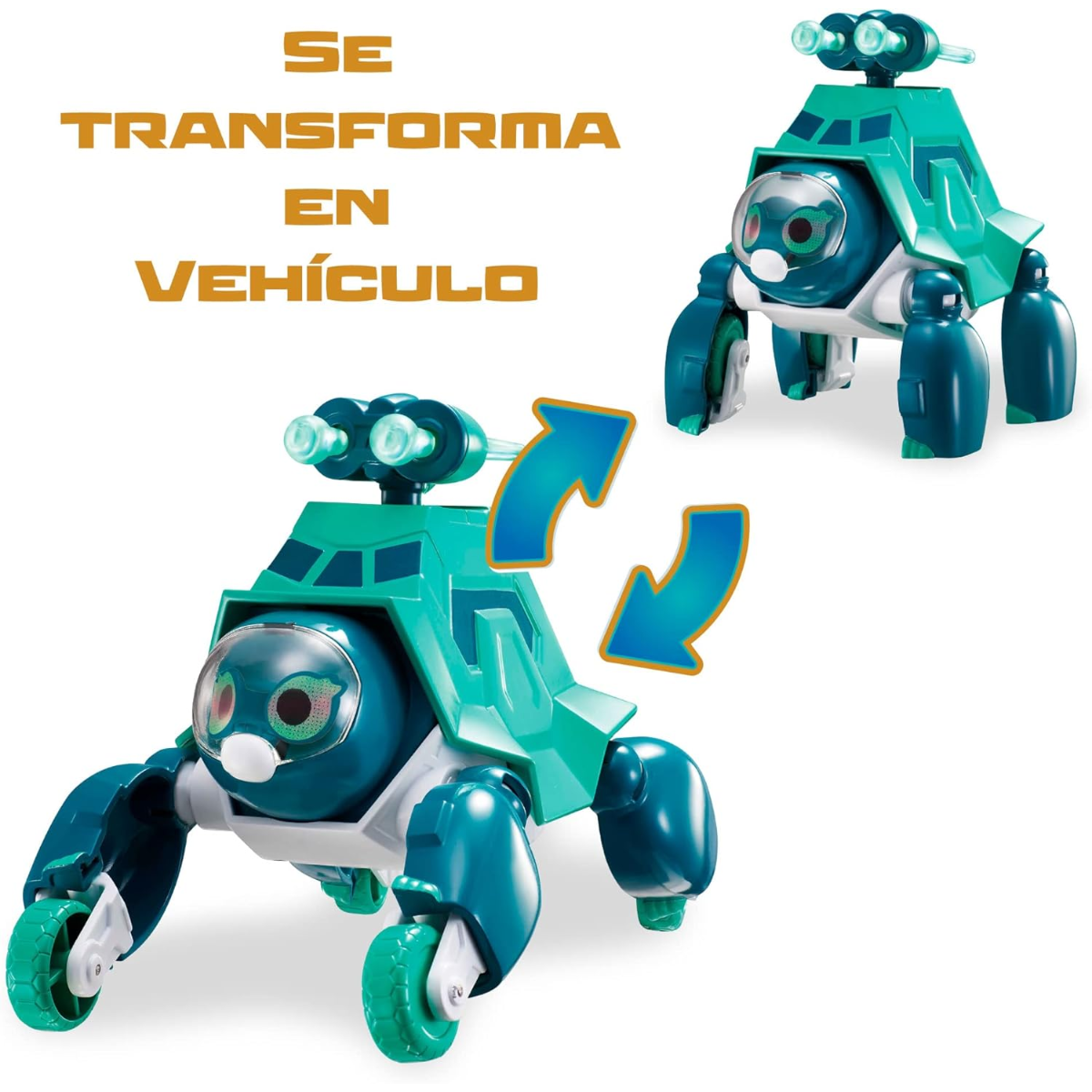 JUGUETE DE ACCIÓN PETRONIX MASCOTA TRANSFORMABLE SHELL-E - 3