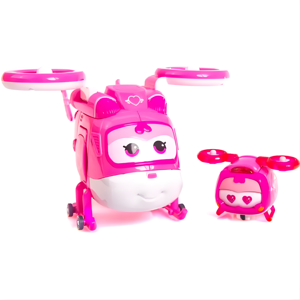 FIGURA DE ACCIÓN SUPER WINGS TRANSFORMABLE DIZZY AVIÓN + MASCOTA - 4
