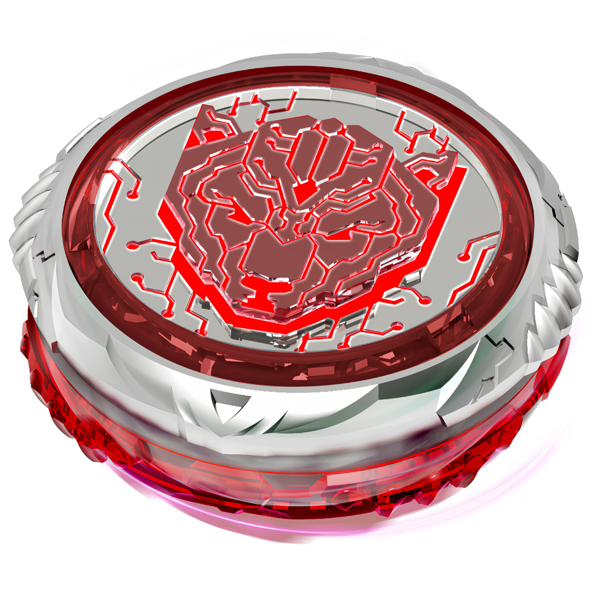 JUGUETE TROMPO INFINITY NADO BLAZING WAR BEAR + LANZADOR ESPADA Y LUCES LED - 5