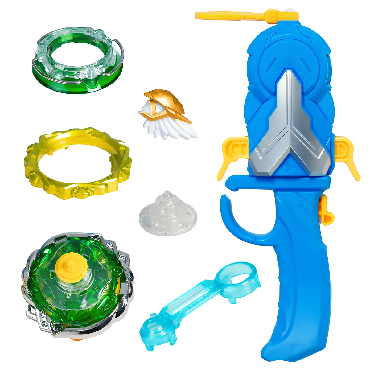 JUGUETE TROMPO DE BATALLA INFINITY NADO V SERIE AVANZADA JADE BOW - 2