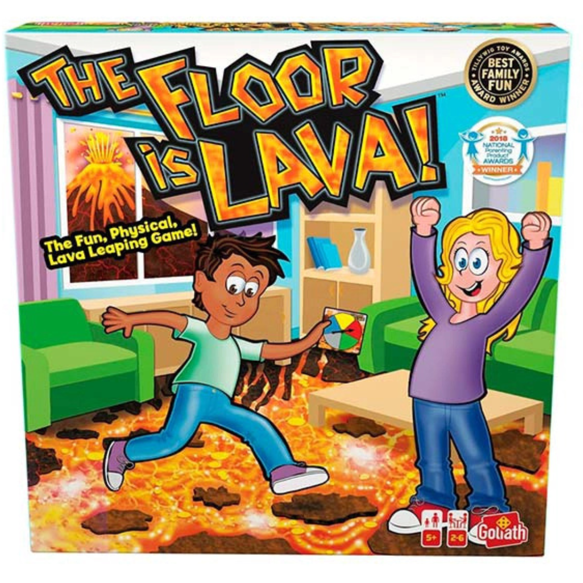 JUEGO DE MESA EL PISO ES LAVA - 2