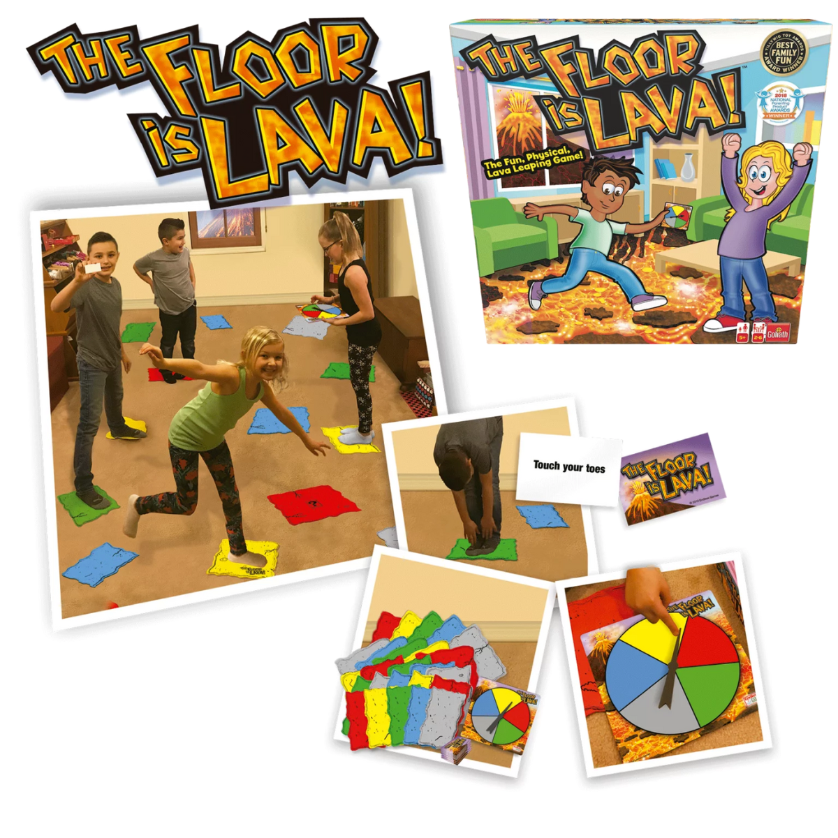 JUEGO DE MESA EL PISO ES LAVA - 4