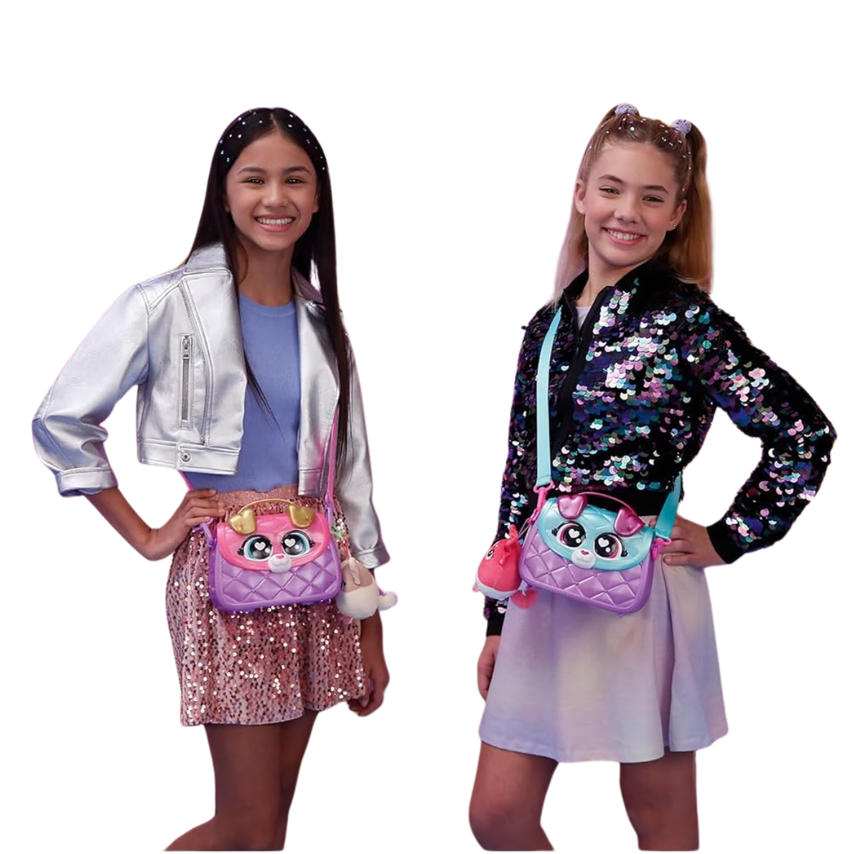 CARTERA NIÑA GLAM BUDDIES CON MASCOTA + ACCESORIOS SORPRESA SURTIDO - 6