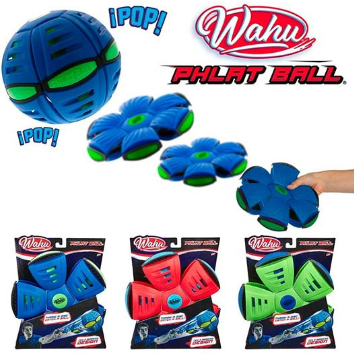 JUGUETE PELOTA VOLADORA WAHU SURTIDO - 1