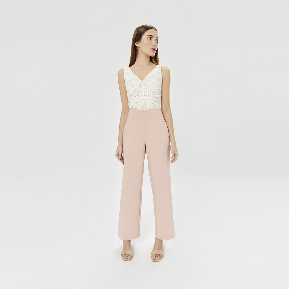 PANTALÓN CASUAL PALAZZO MUJER CAMILA VIALI P10406CV24 LUNETE - 2