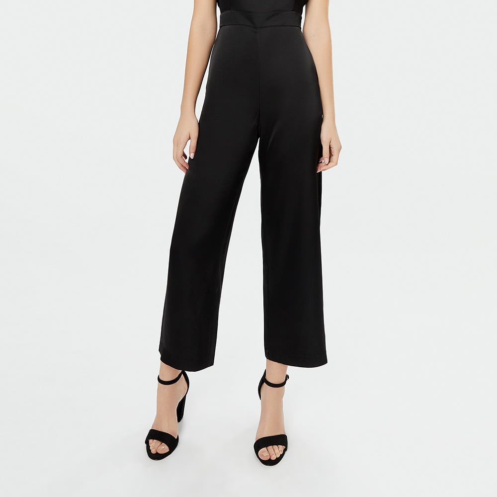 PANTALÓN CASUAL PALAZZO MUJER CAMILA VIALI NEGRO P10401CV24 ROSINE - 1