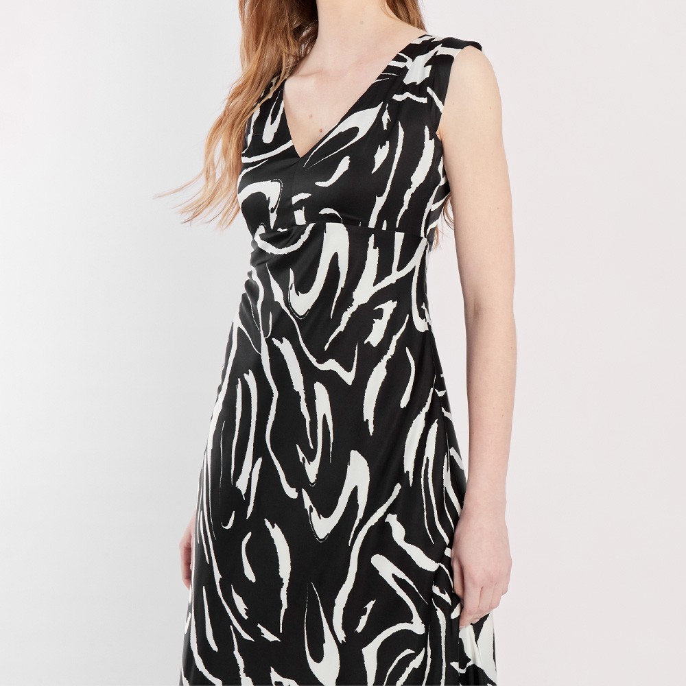 VESTIDO MUJER CAMILA VIALI NEGRO V20459CV25 LILIA MAXI - 2