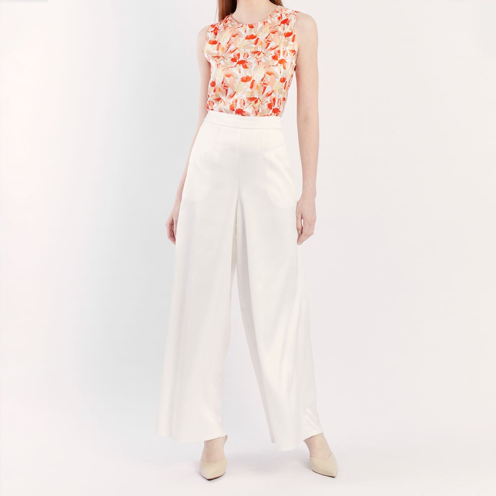 PANTALON CASUAL MIDI MUJER CAMILA VIALI PERLA P10451CI24 AMIRA PALAZZO - 3