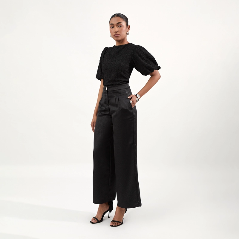 PANTALON CAMILA VIALI BECA NEGRO - 2