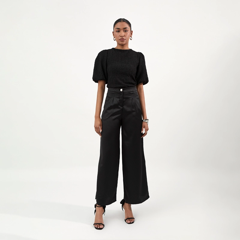 PANTALON CAMILA VIALI BECA NEGRO - 3