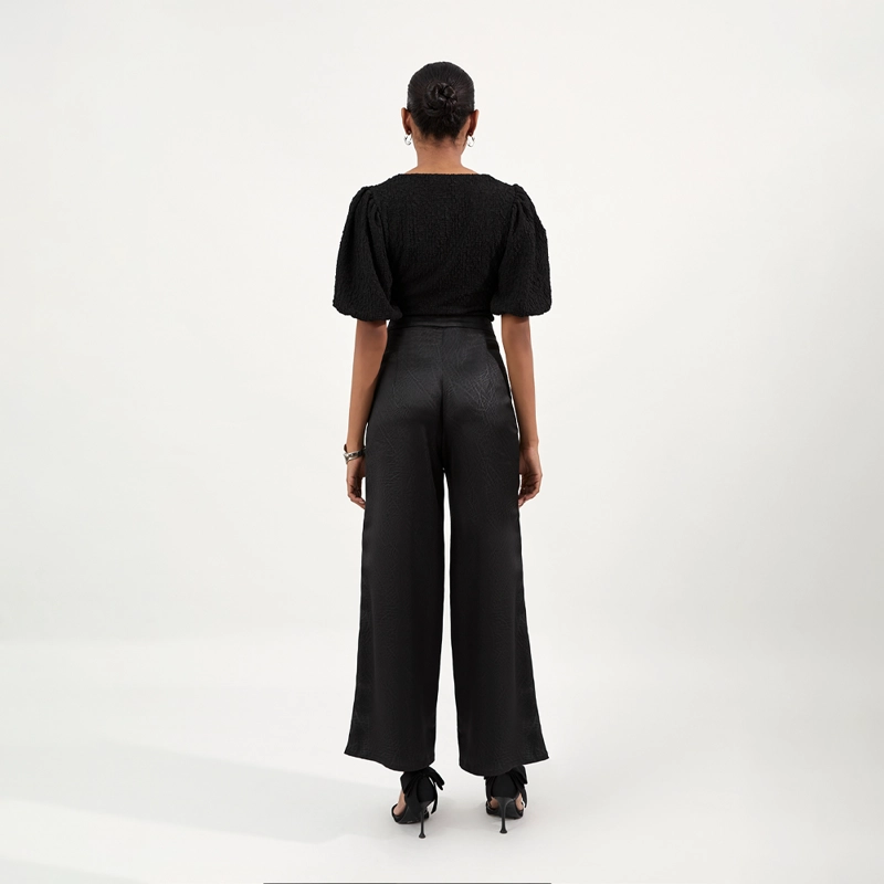 PANTALON CAMILA VIALI BECA NEGRO - 4
