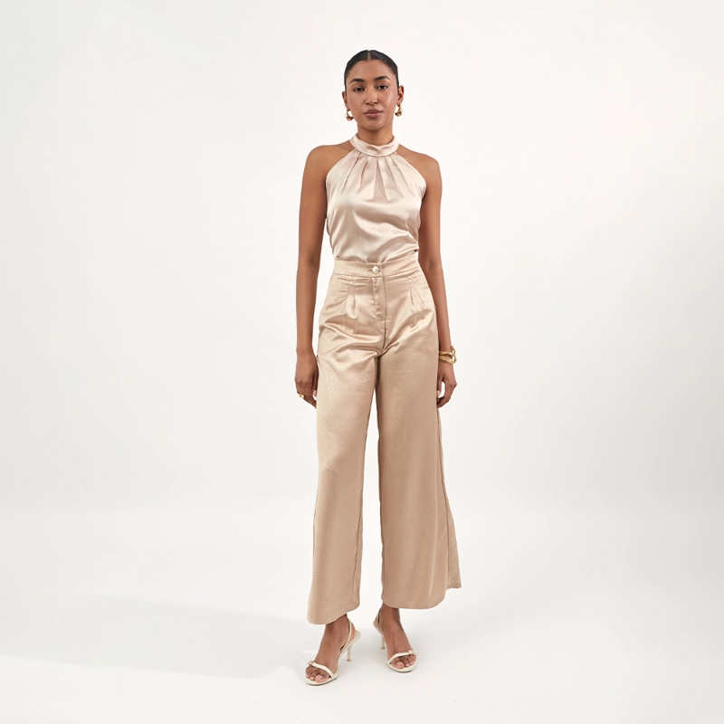 PANTALON CAMILA VIALI BECA BEIGE - 2