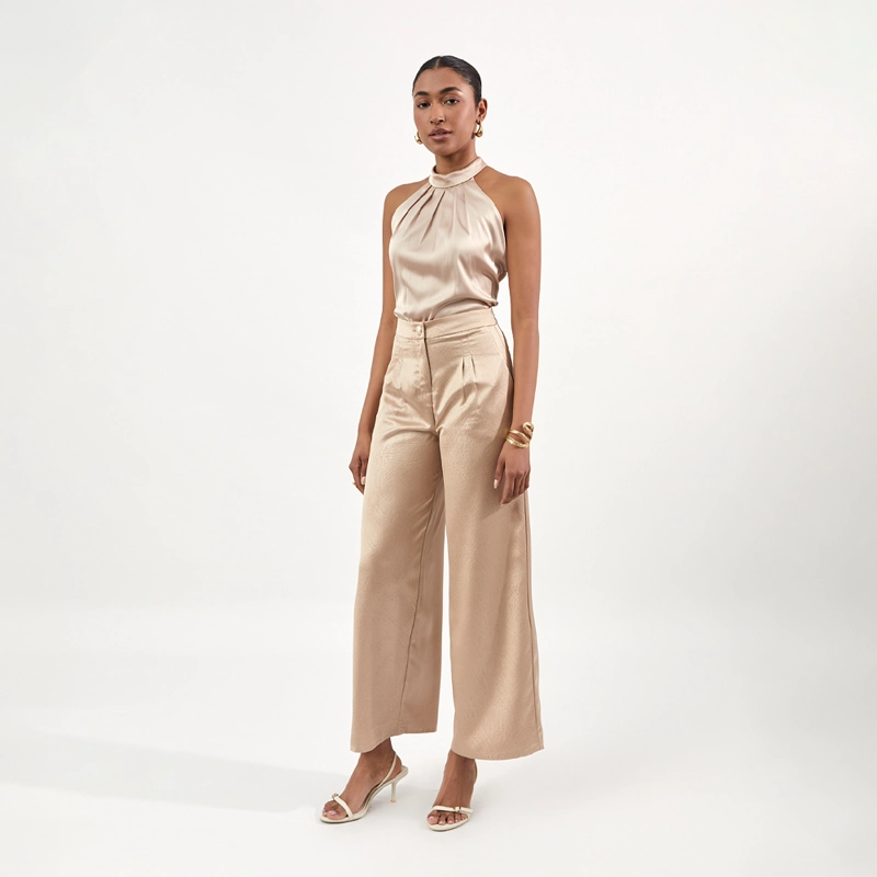 PANTALON CAMILA VIALI BECA BEIGE - 3