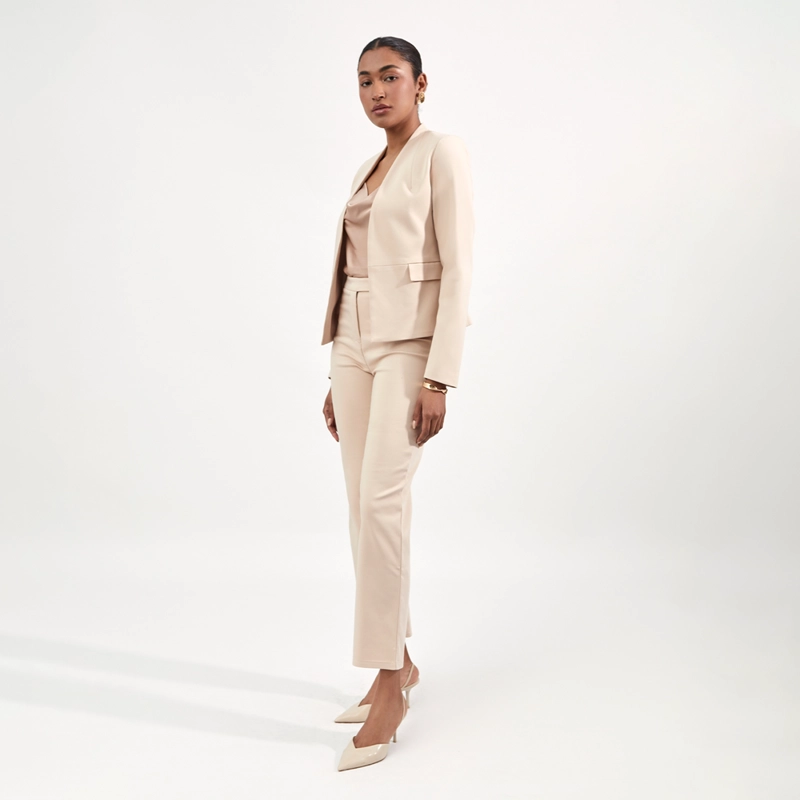 PANTALÓN CAMILA VIALI PIA BEIGE - 2