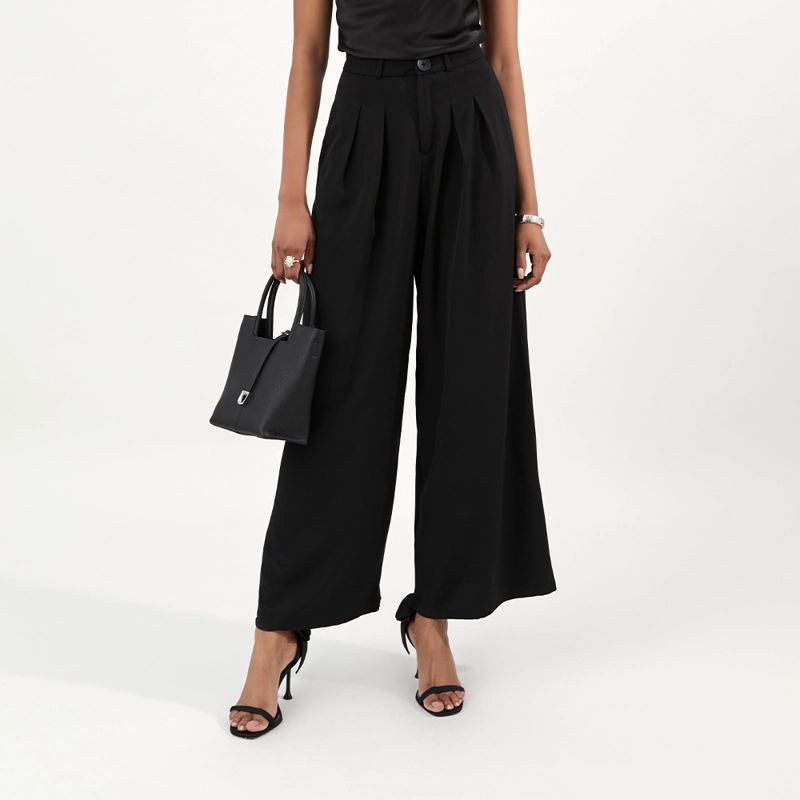 PANTALÓN CAMILA VIALI JAMARI NEGRO - 1