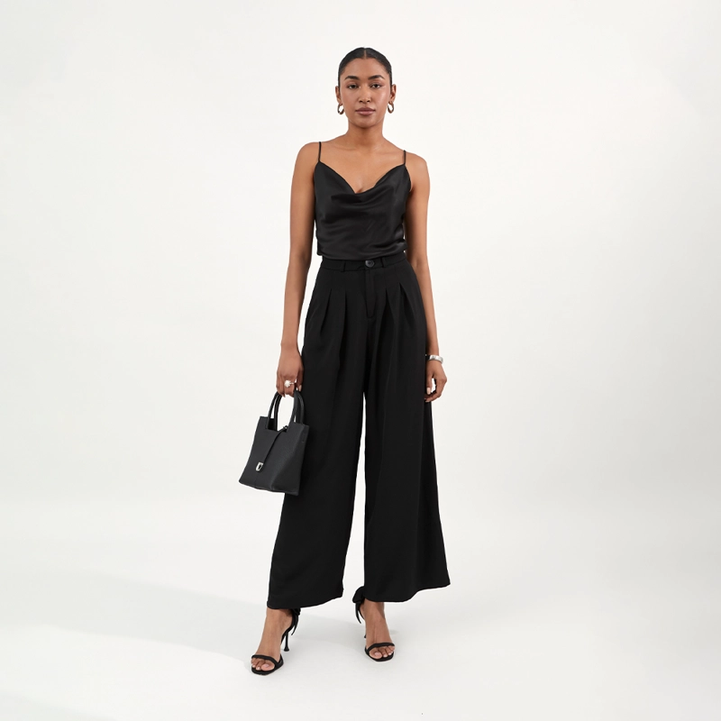 PANTALÓN CAMILA VIALI JAMARI NEGRO - 2