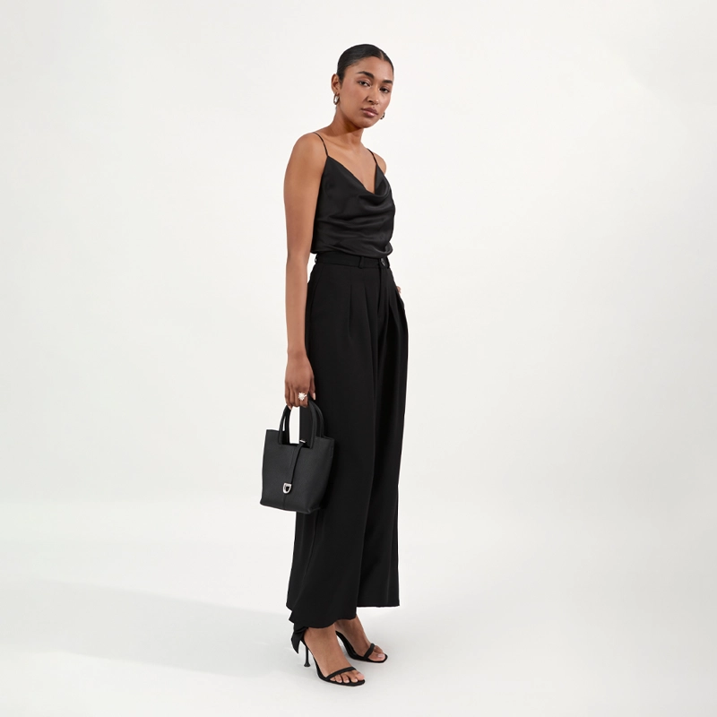 PANTALÓN CAMILA VIALI JAMARI NEGRO - 4