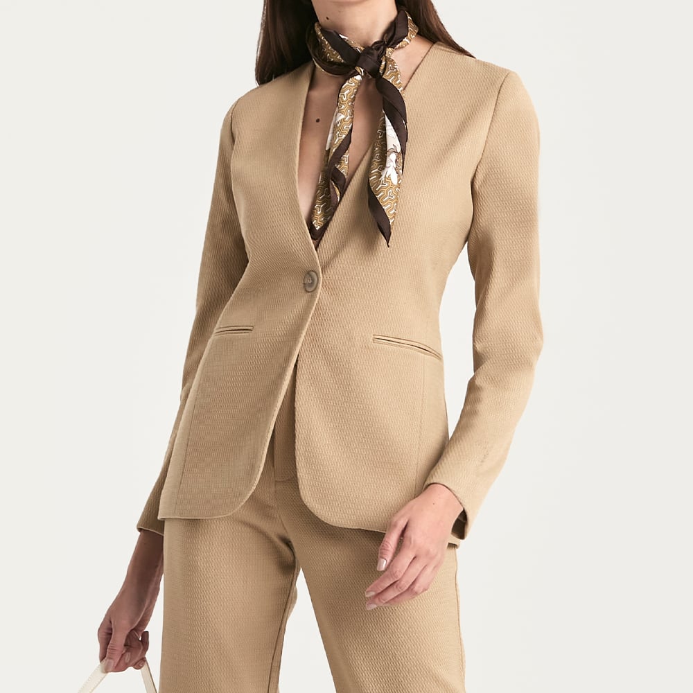 BLAZER CAMILA VIALI EVA CAMEL - 1