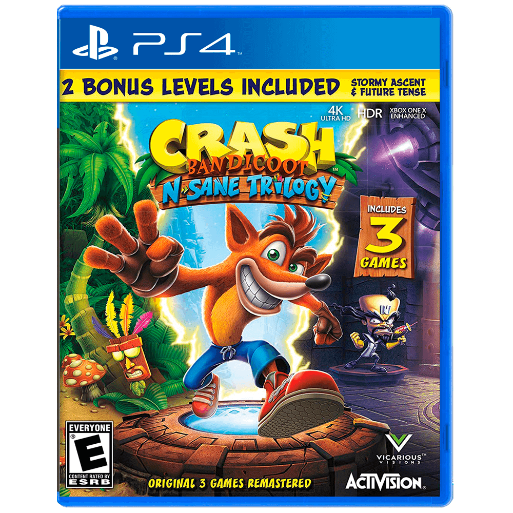 CRASH BANDICOOT N. SANE TRILOGY JUEGO PLAYSTATION 4 PS4 - 1