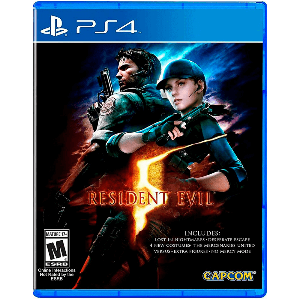 RESIDENT EVIL 5 JUEGO PLAYSTATION 4 PS4 - 1