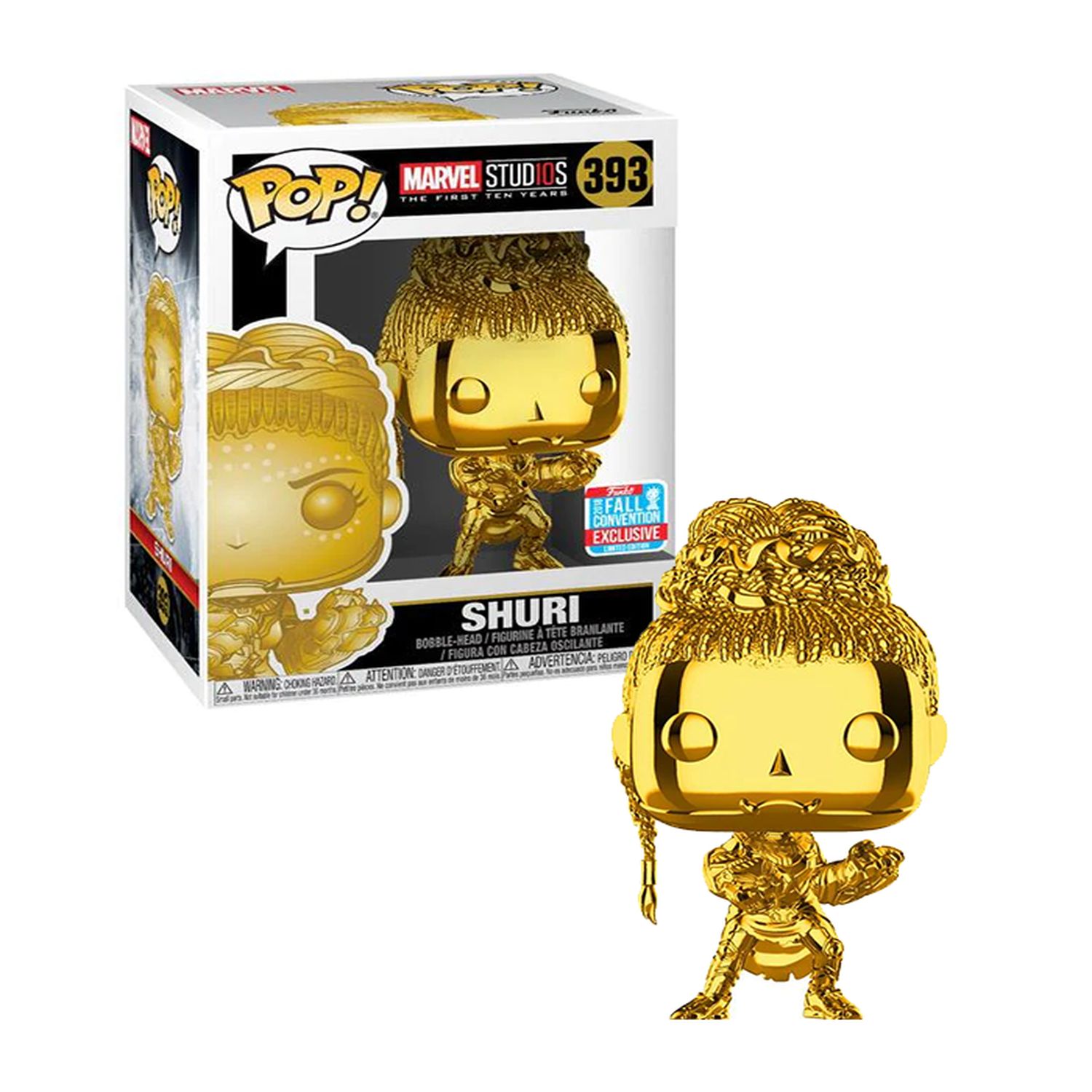 FUNKO POP! #393 MARVEL – SHURI EXCLUSIVO CONVENCIÓN - 1