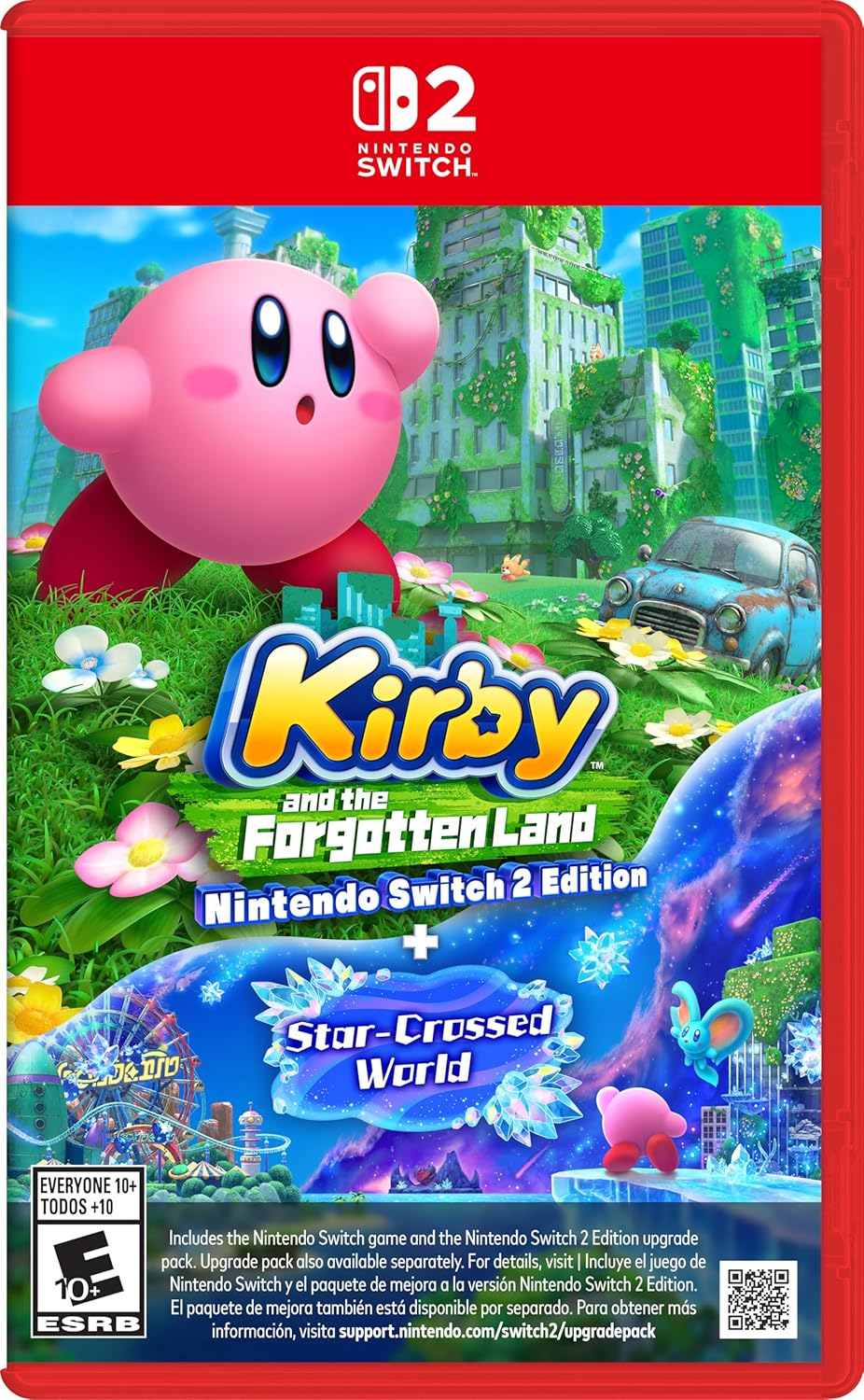KIRBY AND THE FORGOTTEN LAND AND STAR-CROSSED WORLD PARA NINTENDO SWITCH 2 - 1