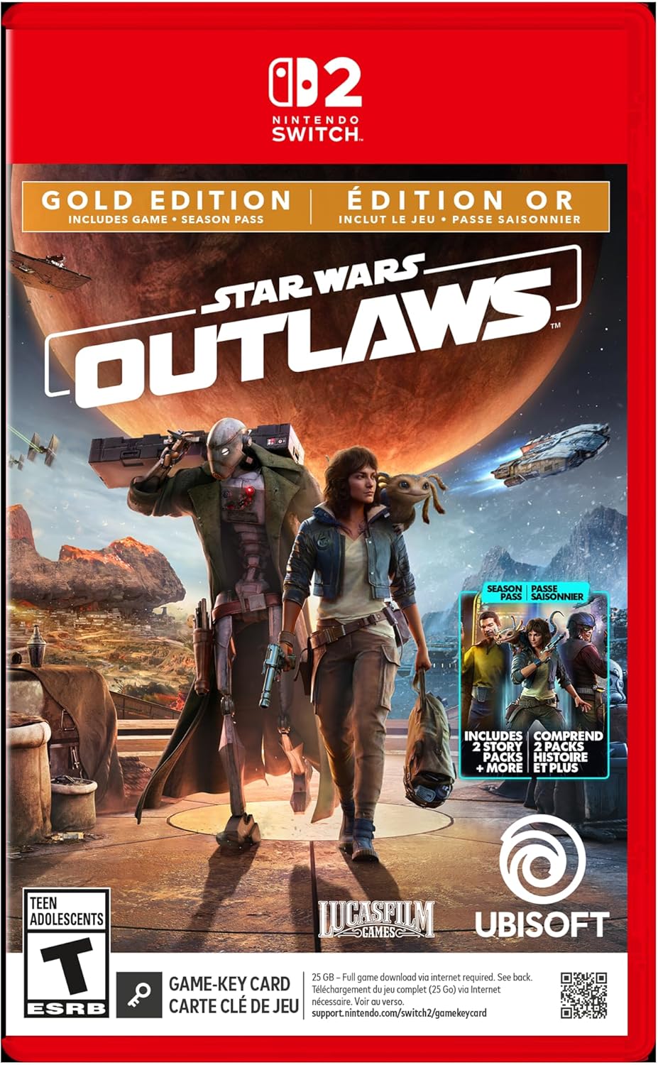 STAR WARS OUTLAWS GOLD EDITION NSW2 - 1