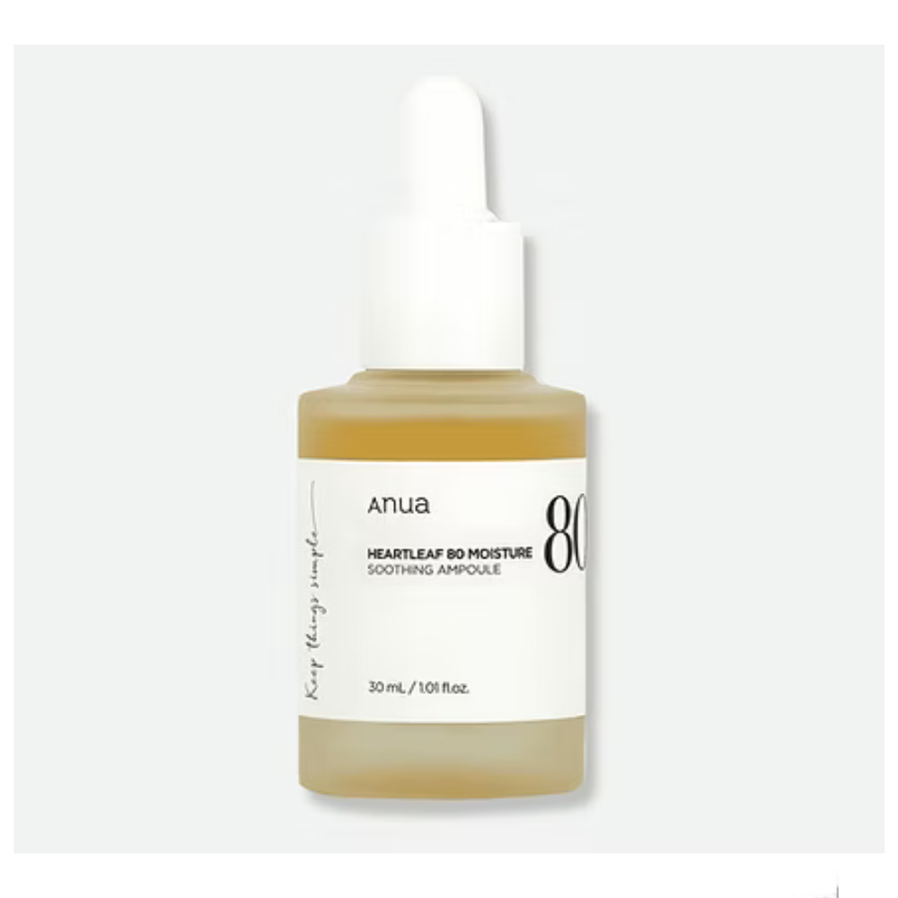 ANUA AMPOLLA FACIAL HEARTLEAF 80 % MOISTURE SOOTHING 30 ML - 2