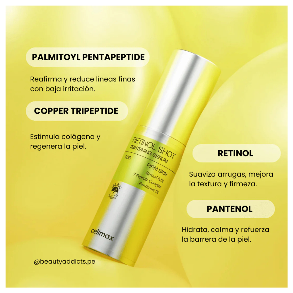 CELIMAX THE VITA-A RETINOL SHOT TIGHTENNING SERUM 30ML - 3