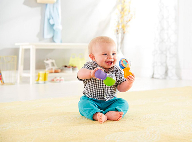 FISHER PRICE MARACAS DE ANIMALITOS - 2
