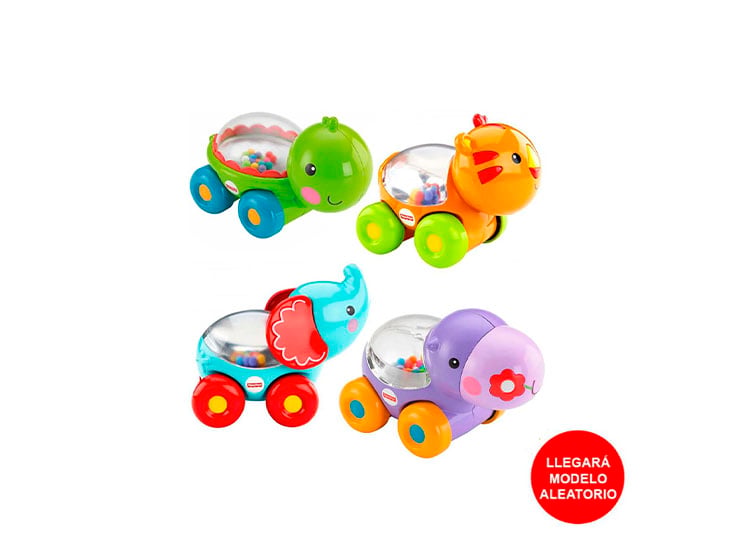FISHER PRICE SURTIDO ANIMALITOS PELOTITAS DIVERTIDAS - 1