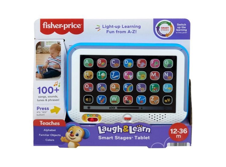 FISHER PRICE TABLET CRECE CONMIGO AZUL - 1