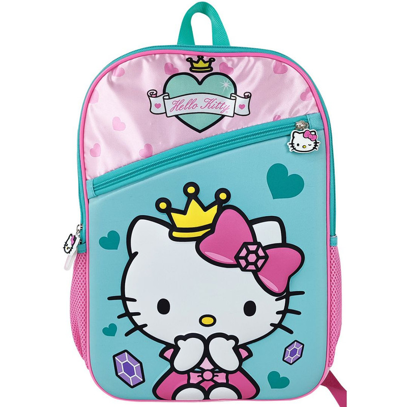 Hello Kitty White Ranger Ripley - SET SCOOL RANGER MOCHILA LONCHERA CARTUCHERA HELLO KITTY DELUXE