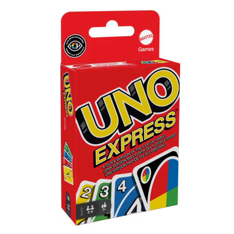 UNO EXPRESS JUEGO DE CARTAS MATTEL GAMES - 1