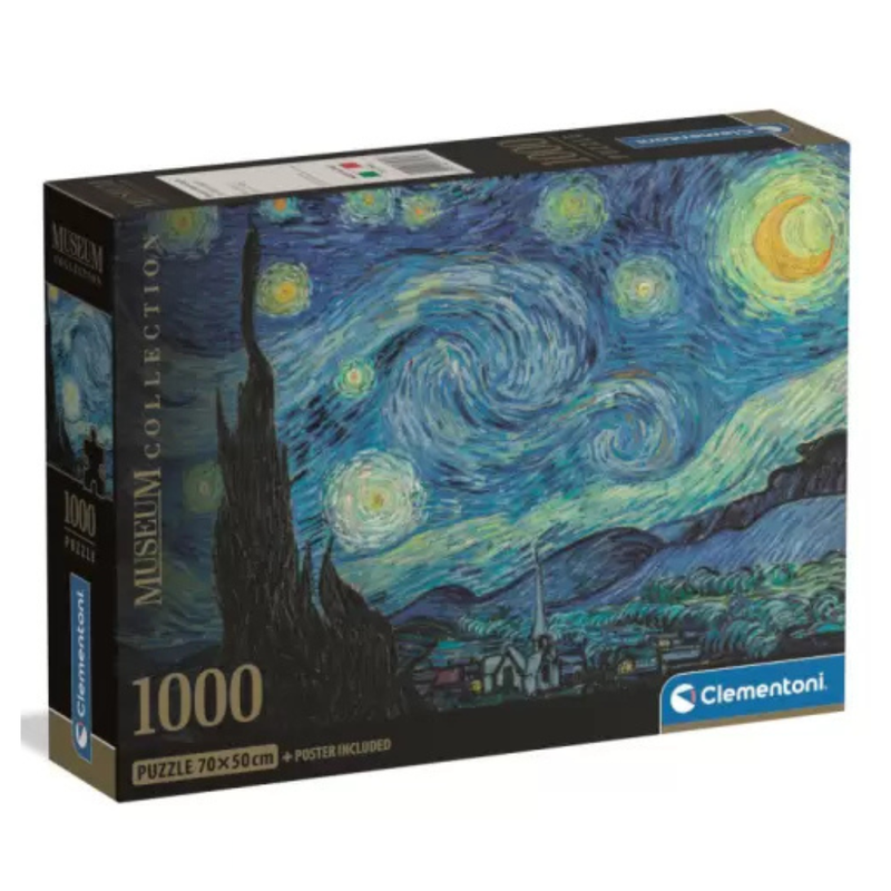 CLEMENTONI ROMPECABEZAS X 1000 PZAS - LA NOCHE ESTRELLADA - 1