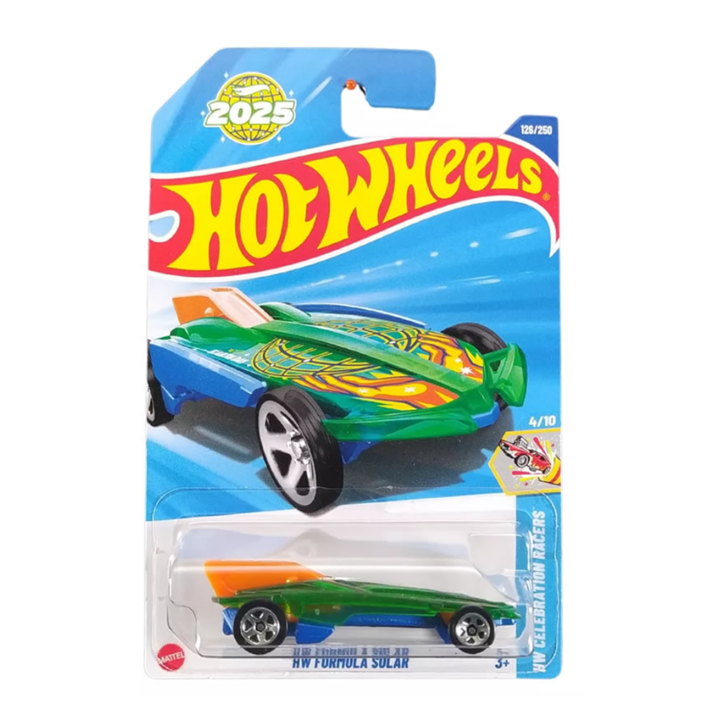 HOT WHEELS FORMULA SOLAR CELEBRATION RACERS 2025 HYY67 - 1