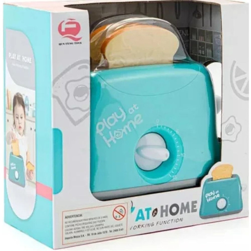 TOSTADORA DE JUGUETE CON TIMER - 1