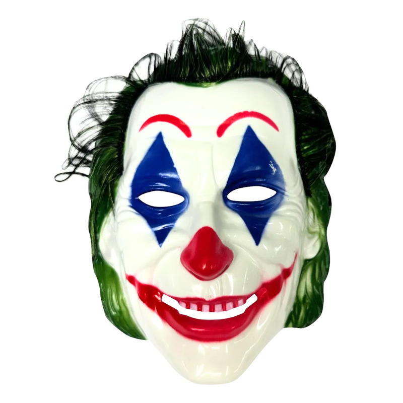 MÁSCARA PAYASO JOKER ASESINO HALLOWEEN DISFRAZ - 1