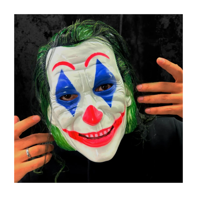 MÁSCARA PAYASO JOKER ASESINO HALLOWEEN DISFRAZ - 3
