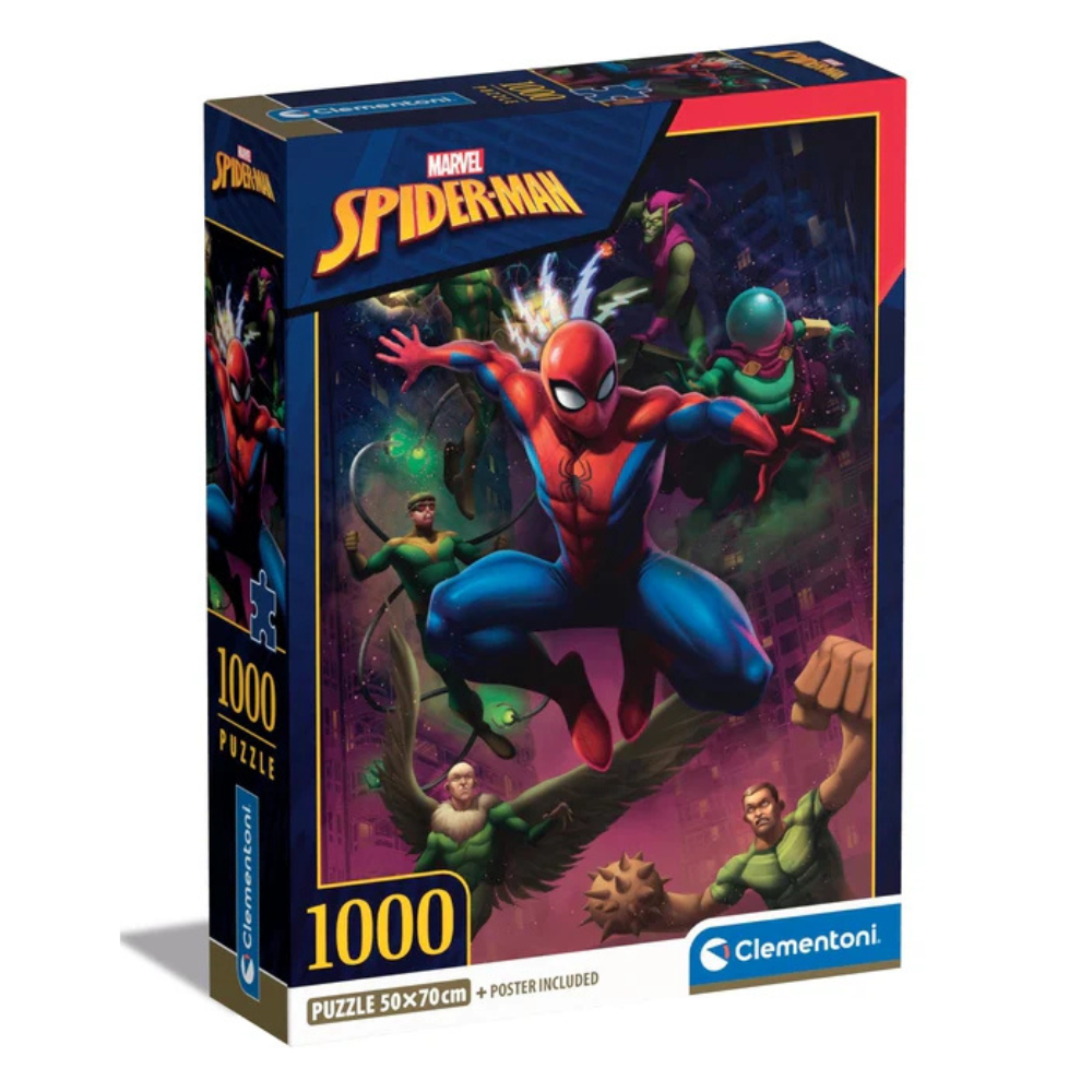 CLEMENTONI ROMPECABEZAS MARVEL SPIDER-MAN X 1000 PZAS - 1