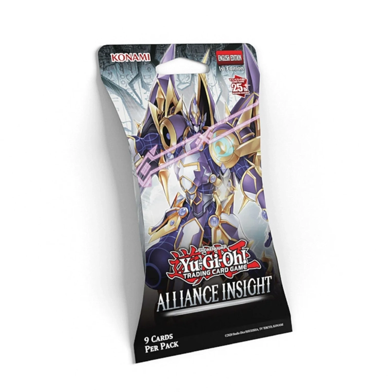 CARTAS YU-GI-OH ALLIANCE INSIGHT SLEEVED BOOSTER INGLES SOBRE X1UND ALEATORIO - 1