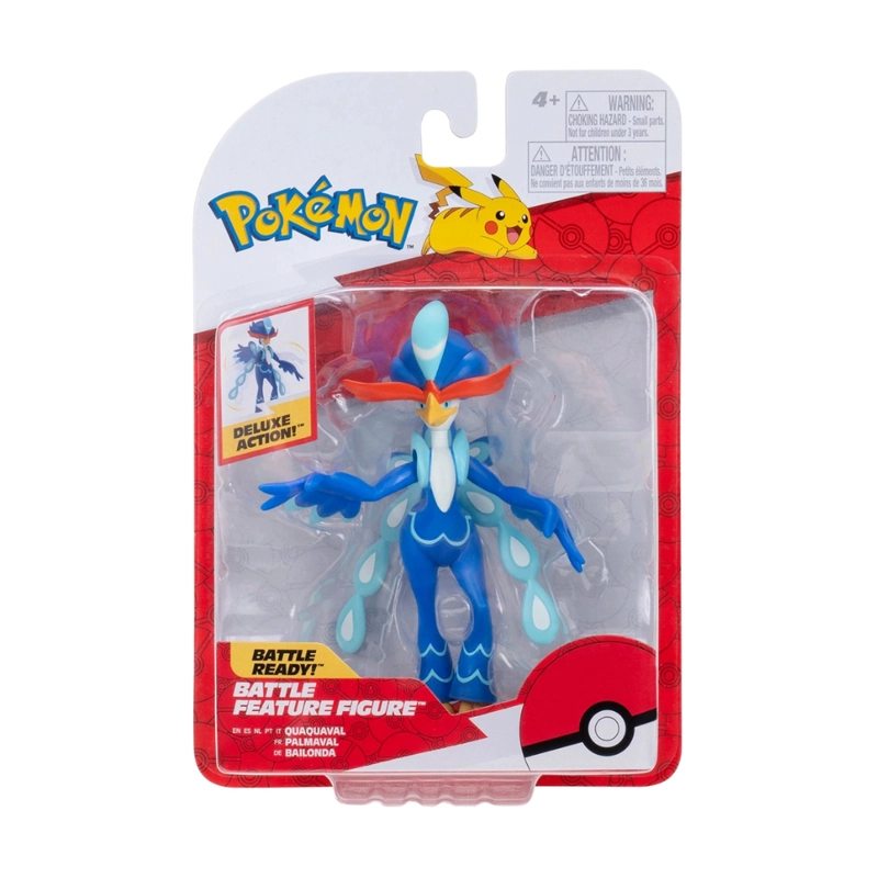 POKÉMON FIGURA DE BATALLA QUAQUAVAL 12CM - 2