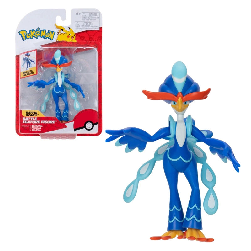 POKÉMON FIGURA DE BATALLA QUAQUAVAL 12CM - 3