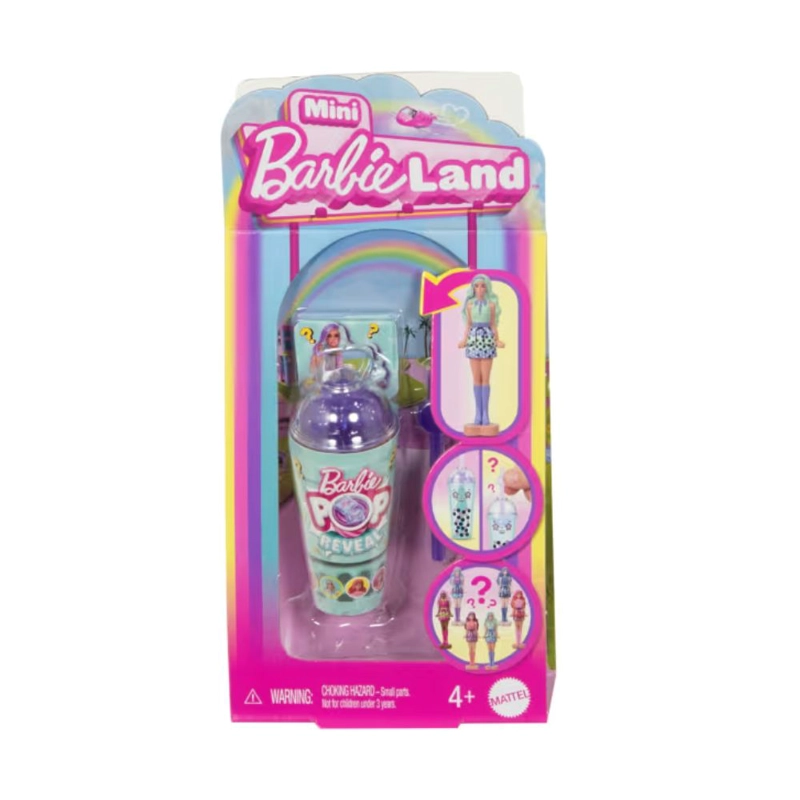 BARBIE MINI BARBIELAND MUÑECA POP REVEAL SORPRESA - 1