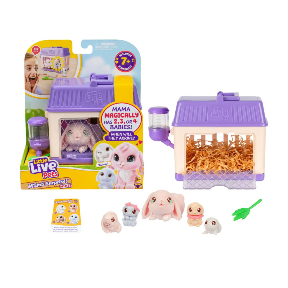 SET DE JUEGO LITTLE LIVE PETS - MAMA SORPRESA MINI - 1