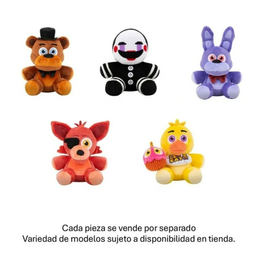 PELUCHE FIVE NIGHTS AT FREDDYS - MARIONETA 20CM - 4
