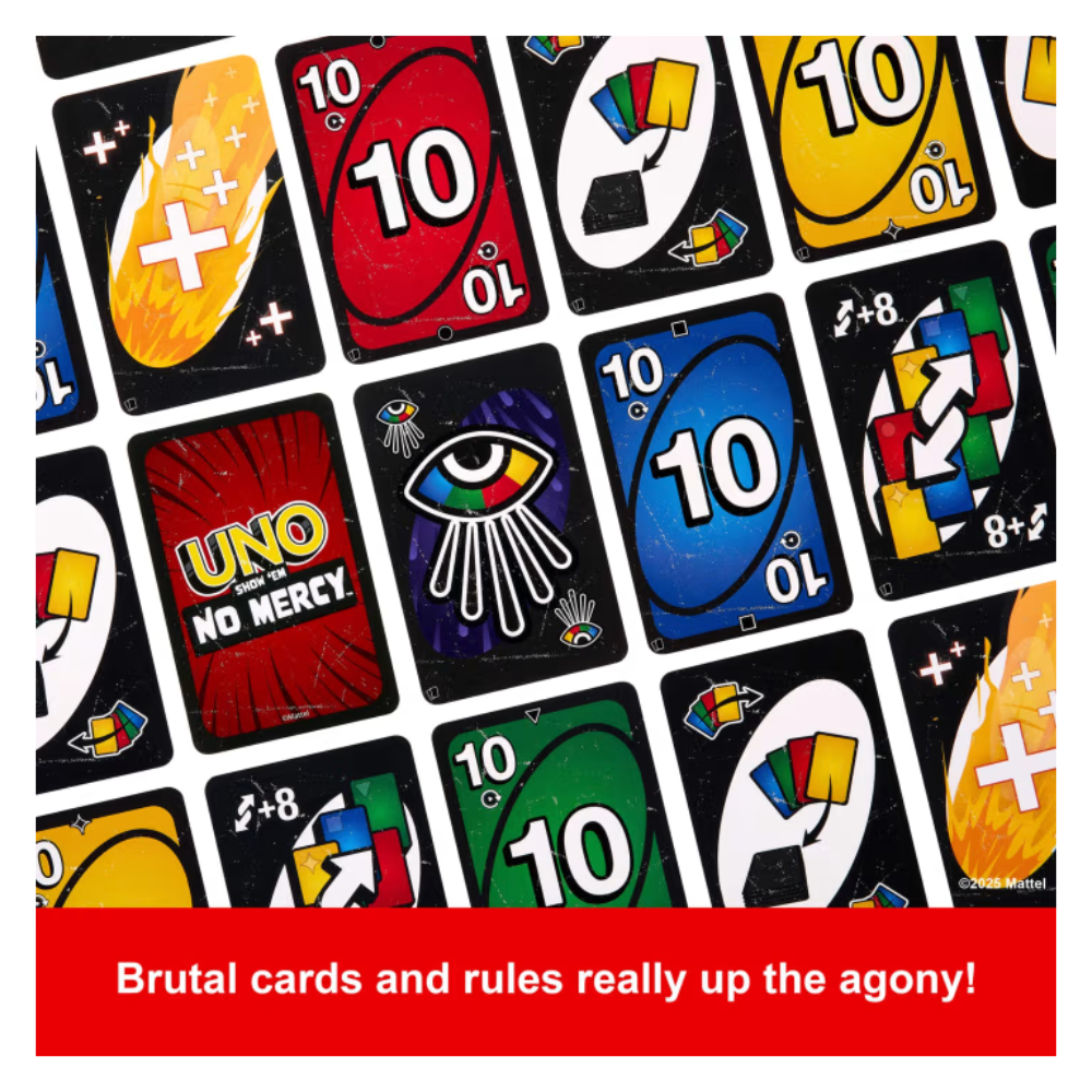 UNO SHOW ‘EM NO MERCY CARD GAME EXPANSION - 2