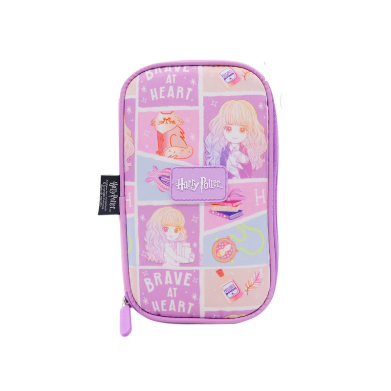 SET ESCOLAR MOCHILA LONCHERA CARTUCHERA PREMIUM TEENS HARRY POTTER HERMIONE - 4